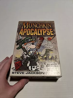 2013 Steve Jackson Games Munchkin Apocalypse Card Game COMPLETE • $12