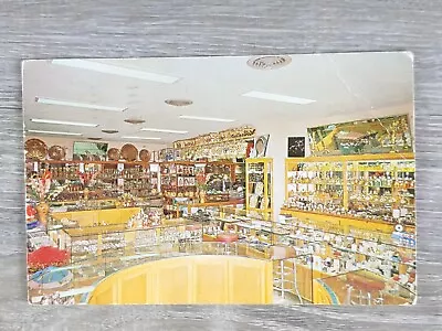 MATAMOROS Mexico Postcard COLONIAL CURIO SHOP MAIN PLAZA M. RENDON 1971 PM • $6.95