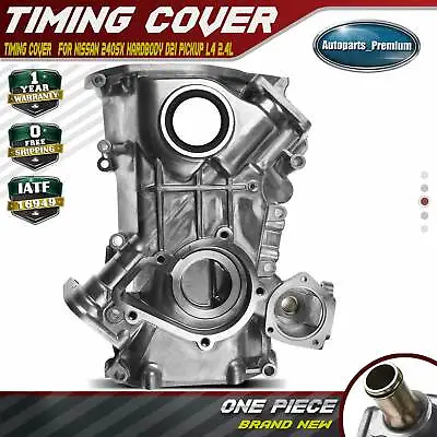 New Engine Timing Chain Cover For Nissan 240SX Hardbody D21 Pickup L4 2.4L KA24E • $52.49