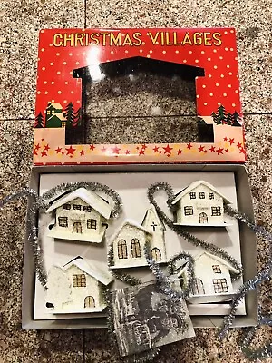 Vintage Bethany Lowe Bruce Elsass Christmas Putz Houses  • $18