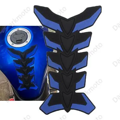 $9.99 • Buy Motorcycle Gas Fuel Oil Tank Pad 3D Fish Bone Decal Sticker Protector Universal