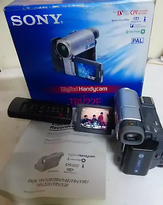 Sony MiniDV Digital Handycam In Box And Accessories Book • $290