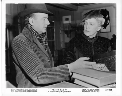 Ethel Barrymore Maurice Evans 8x10 Original Photo #A1946 • $6.29