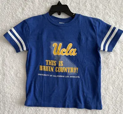 UCLA Jersey T Shirt Kids Sz 4 Official NCAA This Is Bruin Country! Cotton • $12.97