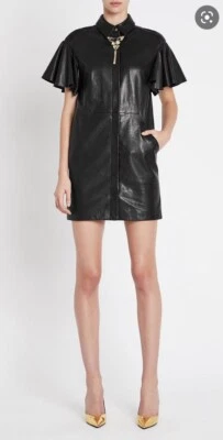$250 • Buy SASS AND BIDE THE RAPTURE LEATHER DRESS 12 Exc Condition