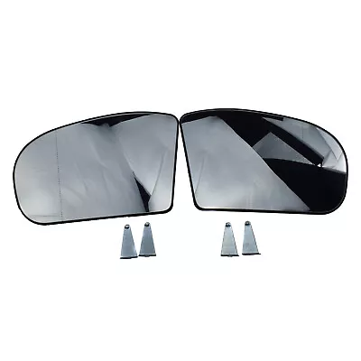 Left & Right Side Mirror Glass Heated For 2001-07 Mercedes C & E CLASS W211 W203 • $29.07