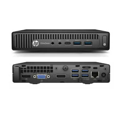 HP EliteDesk 800 G2  Mini Desktop PC I7 6700T 8/16GB RAM SSD Win 10 Pro • $239