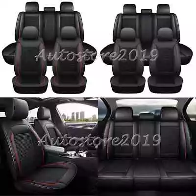 For Volvo S60 V60 Car 5 Seat Covers Full Set 3D PU Leather Cushion Protector Pad • $84.95