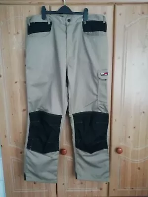 £18.99 • Buy Cargo Combat Tuff Stuff Work Trouser Tough Knee Pad Trousers Heavy Duty W40 L30