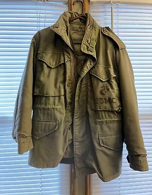 70's Marine Corps M-65 Field Coat With Liner • $165