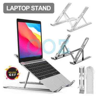 $4.70 • Buy Portable Metal Adjustable Laptop Stand Foldable Desktop Tripod Tray VIC