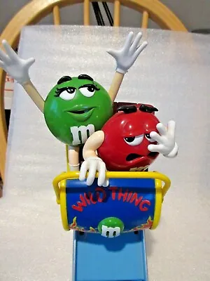 1991 1st Issue M&M's Wild Thing Roller Coaster Candy Dispenser MINT • $19.95