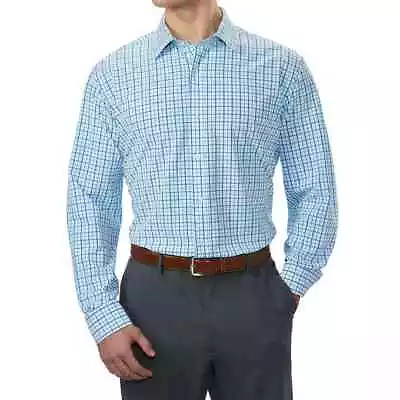 Lands End Men's Linen Long Sleeve Sport Shirt Traditional Fit E42 • $19.95