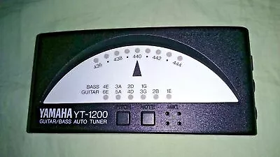 Yamaha YT-1200 Taishogoto Guitar/Bass Auto Tuner  (#02) • $83.61