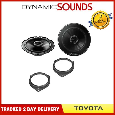£46.99 • Buy Front Or Rear Door 17cm Car Speaker Upgrade Kit For Toyota Avensis 2003-2009
