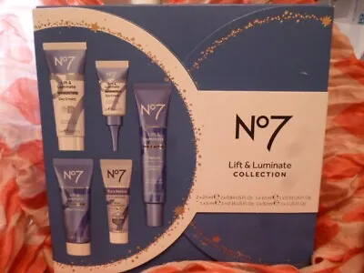 No7 Lift & Luminate Collection Skincare Gift Set.NEW • £28