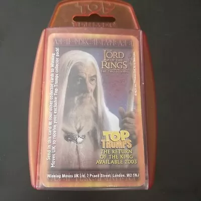 Top Trumps Lord Of The Rings The Two Towers Card Game. See Description • £4.50