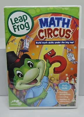 Leap Frog - Math Circus (DVD 2010) Brand New Sealed Kids Learning FREE SHIPPING • $9.99