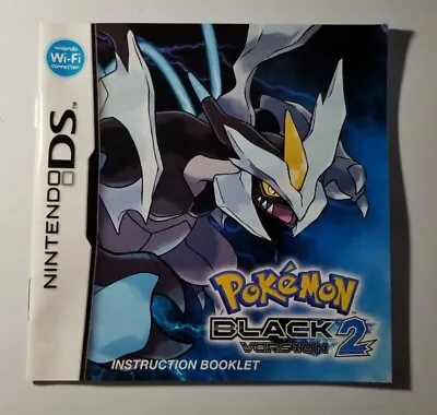 $35 • Buy Pokemon Black 2 (Nintendo DS) Authentic Manual Only (GREAT CONDITION!)