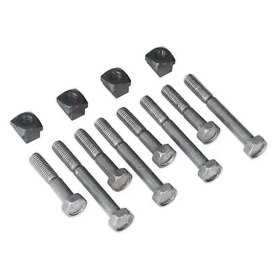 Sealey T-Nut Bolt Set 12pc Metal Turning Lathe Accessories Work Tools SM27TNS • £28.26