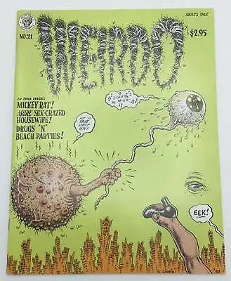 WEIRDO MAGAZINE #21 - Last Gasp Comic 1987 - Robert Crumb Cover - Mary Fleener • £35.35