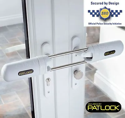 £52 • Buy PATLOCK Patio Conservatory French Double Door Dead Lock Extra Security Device