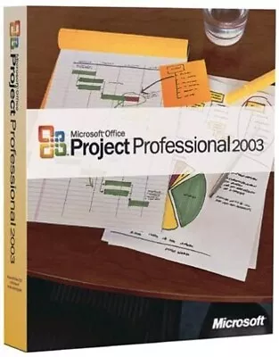 Microsoft Office Project Professional 2003 & Project Server 2003 W/ License Key • $19.98