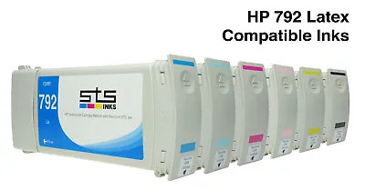 6 X Ink For HP Latex 210/260/280 / No. 792 Comp. CN705A -CN710A Cartridges • $1034.22