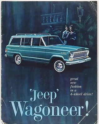 1965 Kaiser Jeep Wagoneer Dealer Sales Brochure Catalog Original Car Sales Ad • $12.99