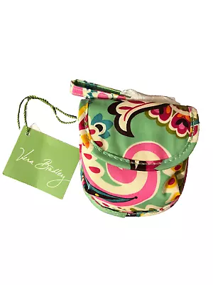 Vera Bradley Pacifier Pod Case Tutti Fruti Clip On Vinyl Coated Pouch NWT • $15