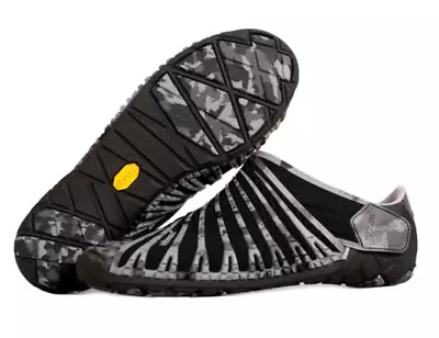 Vibram Furoshiki Evo Murbled Black Wrap Shoes Women's Sizes EU 36-42 NEW!!! • $109.95