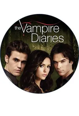 Vampire Diaries #1 7.5 Inch/19 Cm Edible Wafer Paper Cake Topper • £2.99