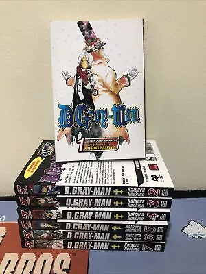 D. Gray-Man Manga Vol 1-7 Katsura Hoshino Shonen Jump Advanced FIRST PRINT • $59.95