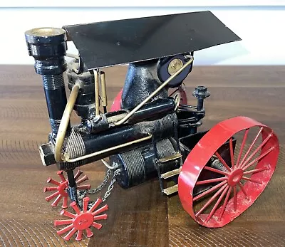 Vintage Steam Engine Tractor Early 1900’s Handmade Replica Brass Metal • $59.21