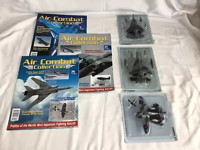 Atlas Ge Fabbri 1:100 Sea Harrier Jaguar & Tempest Raf Diecast Planes • $24.87