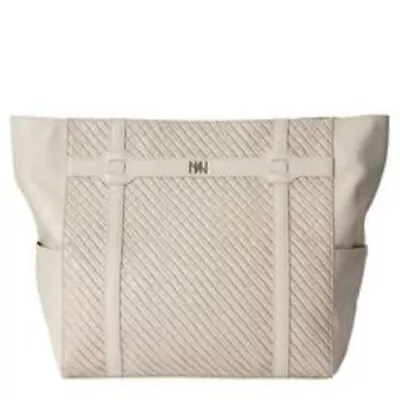 Miche Fairfield Demi Shell-Cream Faux Leather Embossed With A Woven Pattern  • $21