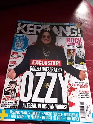 £0.99 • Buy Kerrang 1364 Ozzy Osbourne Jared Leto Panic At The Disco Paramore Amy Lee Taylor