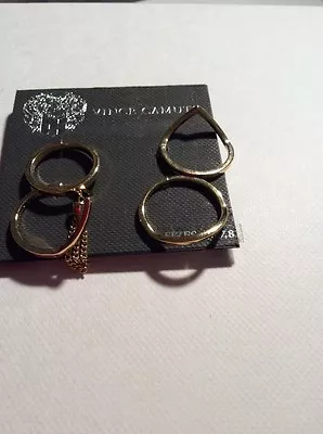 $58!vince Camuto Gold Tone Ring Lot VC 103 • $32.14