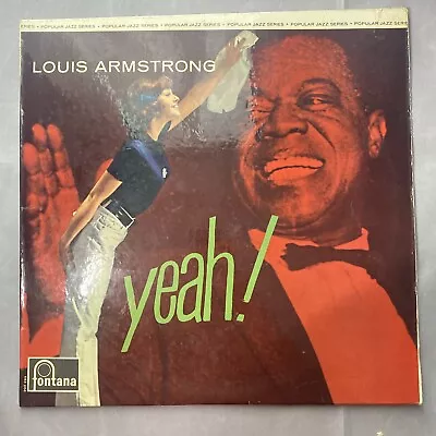 Louis Armstrong Yeah! LP Album 1965 Swing (VG+ /VG) MONO FJL116 683 266 JCL • £16.95