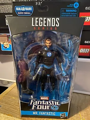 MARVEL LEGENDS Fantastic Four MR. FANTASTIC Super Skull BaF MIB • $32.99