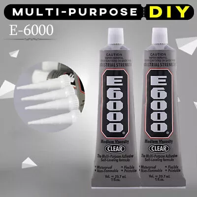 29.7ML E6000 Glue Industrial Strength Crafts Diy Rhinestones • £5.89