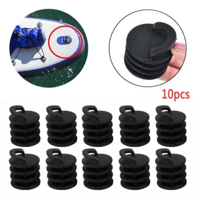 $15.23 • Buy 10PCS Marine Scupper Plugs Drain Holes Stopper Bungs For Kayak Canoe Boat AU