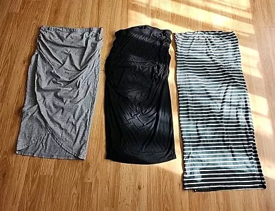 Lot Of 3 Shein Maternity Skirts Size Medium Various Lengths And Colors  • $15