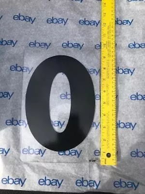 8 Inch Zip Letters Changeable Outdoor Signage Marquee Letters Letter O • $8