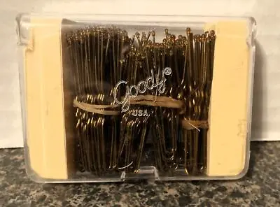 Vintage Lot Goody Hair Bobby Pins Ball Ends #137 Brown • $9.27