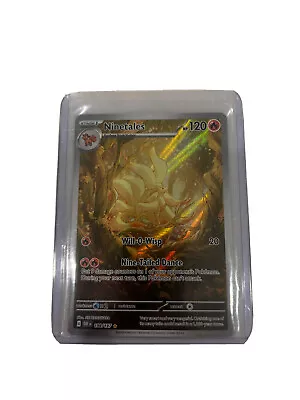 Pokémon TCG Ninetales Sv03: Obsidian Flames 199/197 Holo Illustration Rare • $14