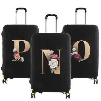 Printed Travel Trolley Case Cover Protector Suitcase Cover Luggage Storage Cover • £7.98