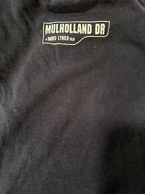 Vintage MULHOLLAND DRIVE T-Shirt David Lynch One Owner - Very Rare Memorabilia! • £1447.70