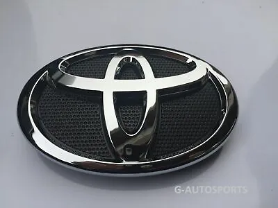 $21.70 • Buy For TOYOTA CAMRY GRILLE EMBLEM 2007 - 2009 HOOD GRILL BLACK CHROME 75311-06060