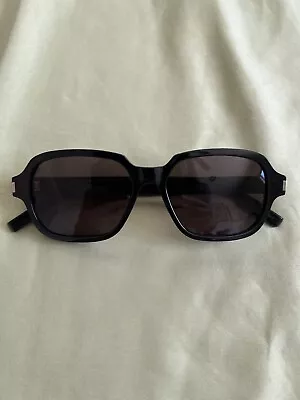 Saint Laurent Sl292 002 Black Authentic Sunglasses 53-16 145 Made In Italy • $60.25